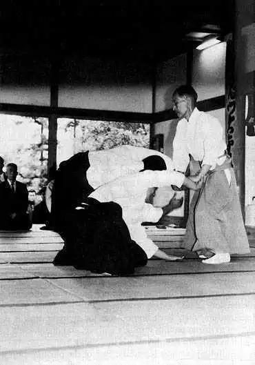 Doshu Kisshomaru Ueshiba, 1921-1999.