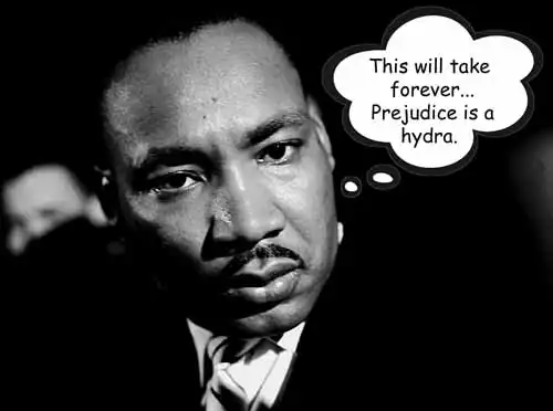 Martin Luther King mute meme.