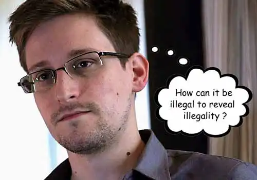 Edward Snowden mute meme.
