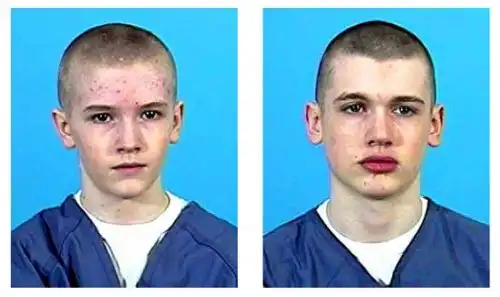 Mugshots of Alex and Derek King from their time in jail.