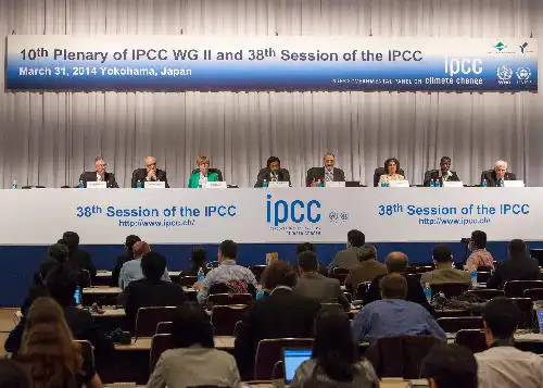 IPCC plenary session, 2014.
