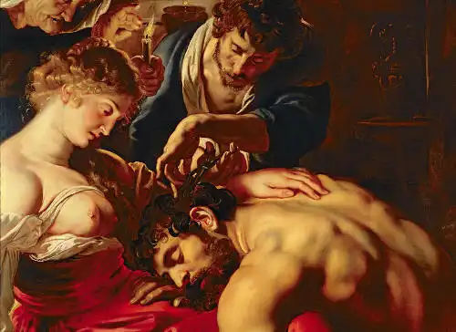 Samson and Delilah, by Rubens.