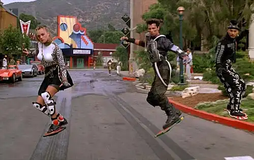 Hoverboards in Back to the Future II.