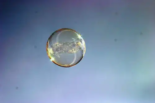 Soap bubble.