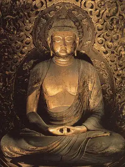 Meditating Buddha.