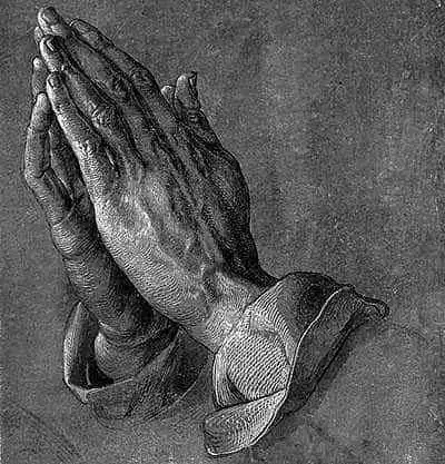 Praying hands, by Albrecht Drer (1471-1528).