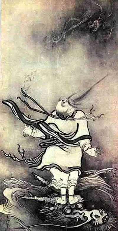 The Taoist immortal Lu Tung-Pin.