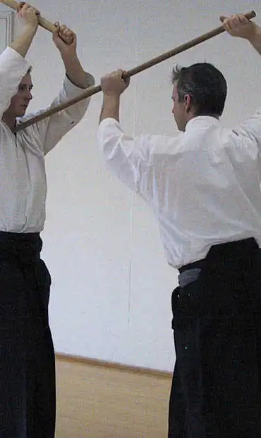 Tomas Ohlsson und Stefan Stenudd, aikibatto, Malmö.