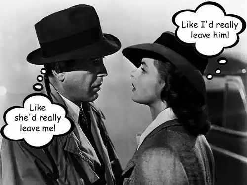 Casablanca movie mute meme.