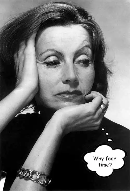 Greta Garbo mute meme.