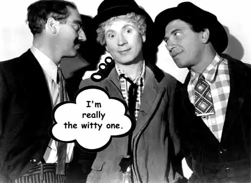 Harpo Marx mute meme.