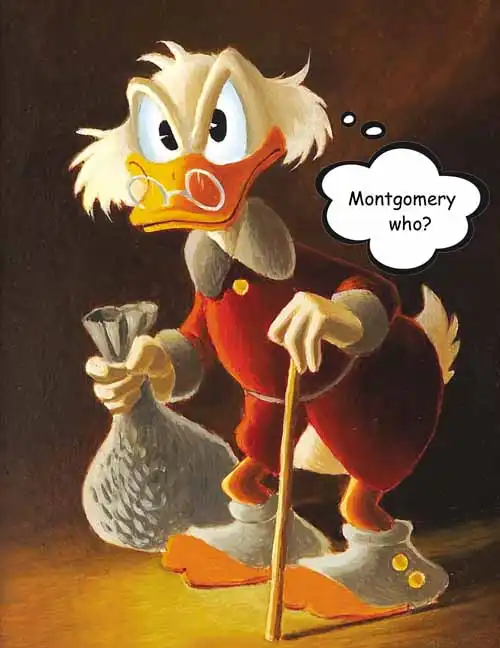 Uncle Scrooge mute meme.