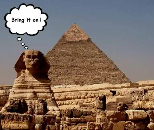 Sphinx mute meme.