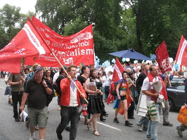 Stockholm Pride Parade 2009. Photo by Stefan Stenudd.