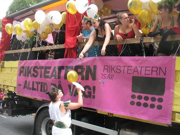 Stockholm Pride Parade 2009. Photo by Stefan Stenudd.