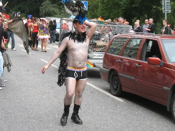 Stockholm Pride Parade 2009. Photo by Stefan Stenudd.