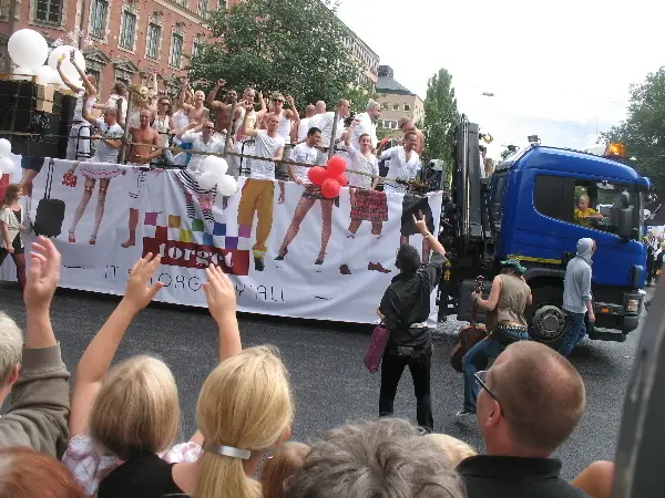 Stockholm Pride Parade 2009. Photo by Stefan Stenudd.