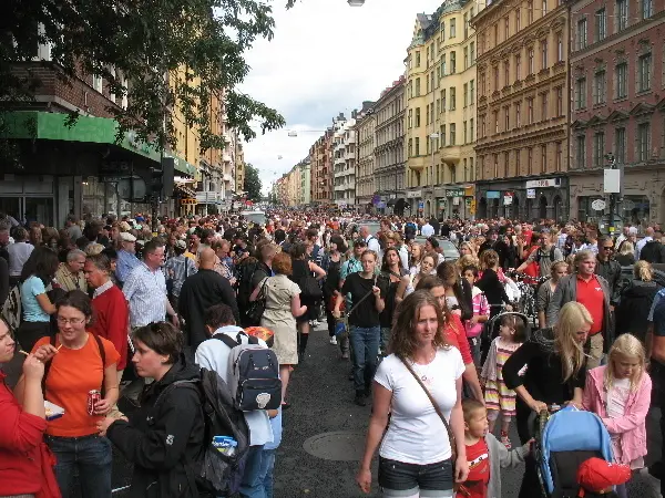 Stockholm Pride Parade 2009. Photo by Stefan Stenudd.