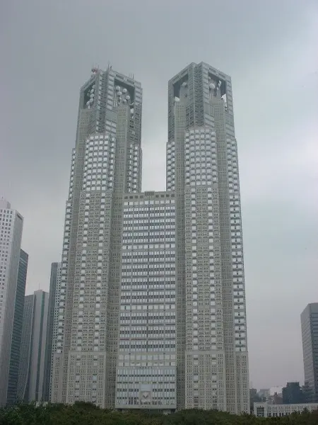 Shinjuku buildings. Photo by Stefan Stenudd.