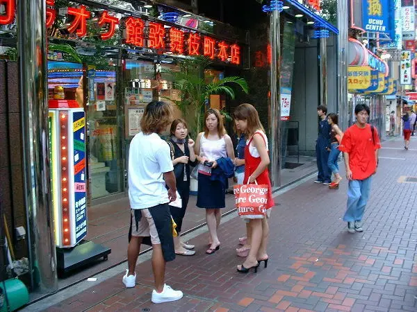 Shinjuku hustle. Photo by Stefan Stenudd.