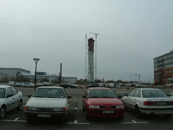 Turning Torso in Malm, Sweden. Photo by Stefan Stenudd.