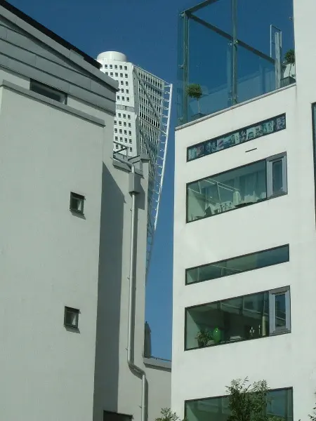 Turning Torso in Malm, Sweden. Photo by Stefan Stenudd.