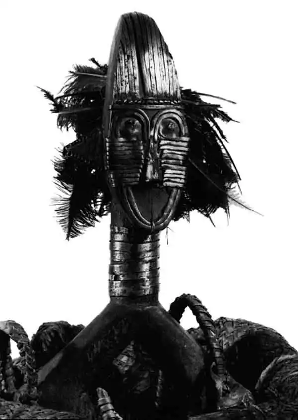 Ancestor figure, from Bakota, Gabon.