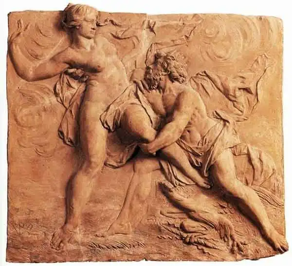 Pluto abducts Persephone, by Jan Peter van Baurscheit the younger.