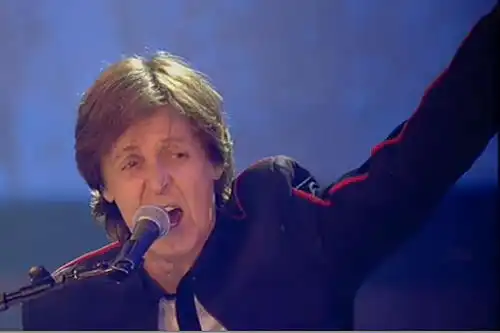 Paul McCartney. London Olympics opening ceremony.