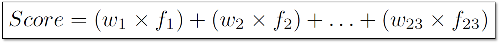 Hit song equation.