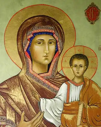 Icon of Mary and Jesus